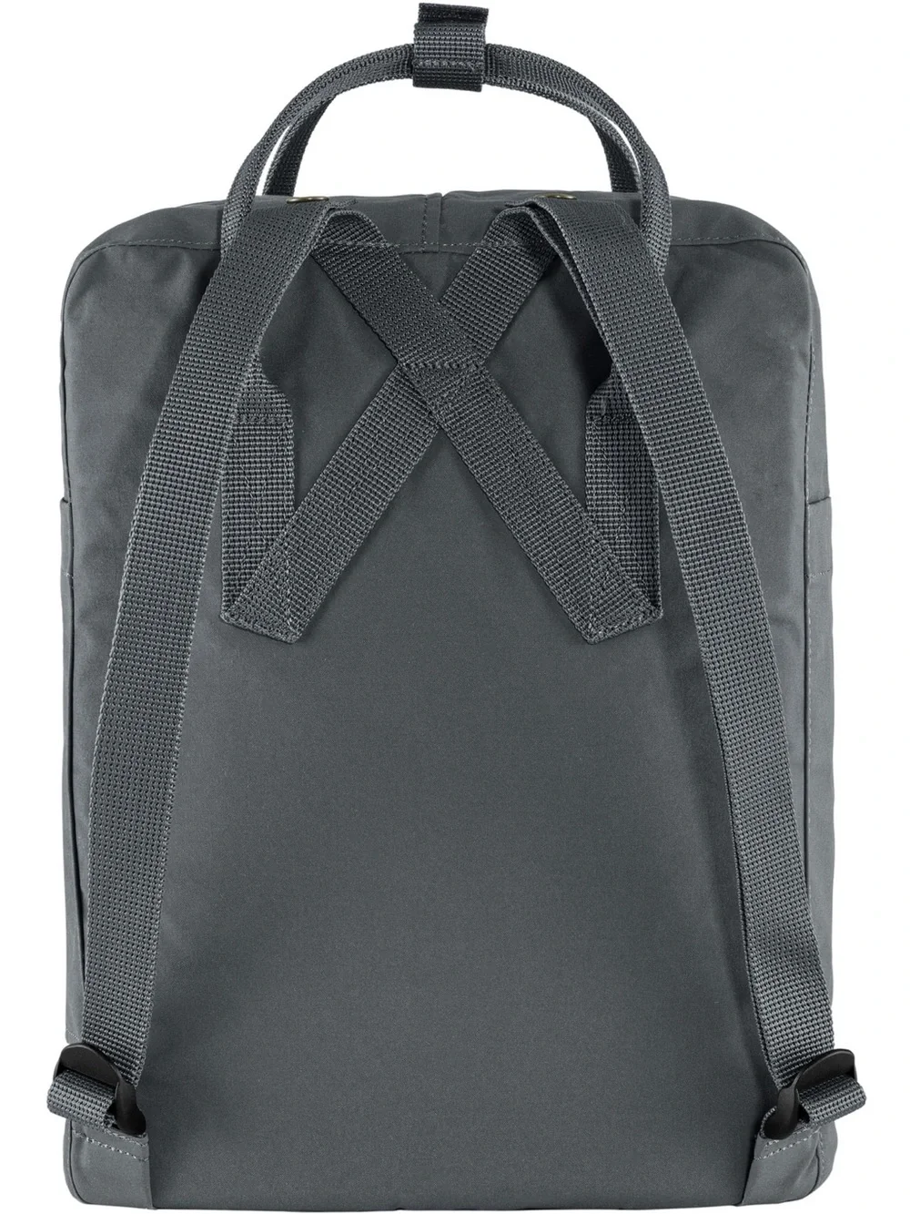 Mini Fjallraven Kånken Backpack - Gray with Red Logo